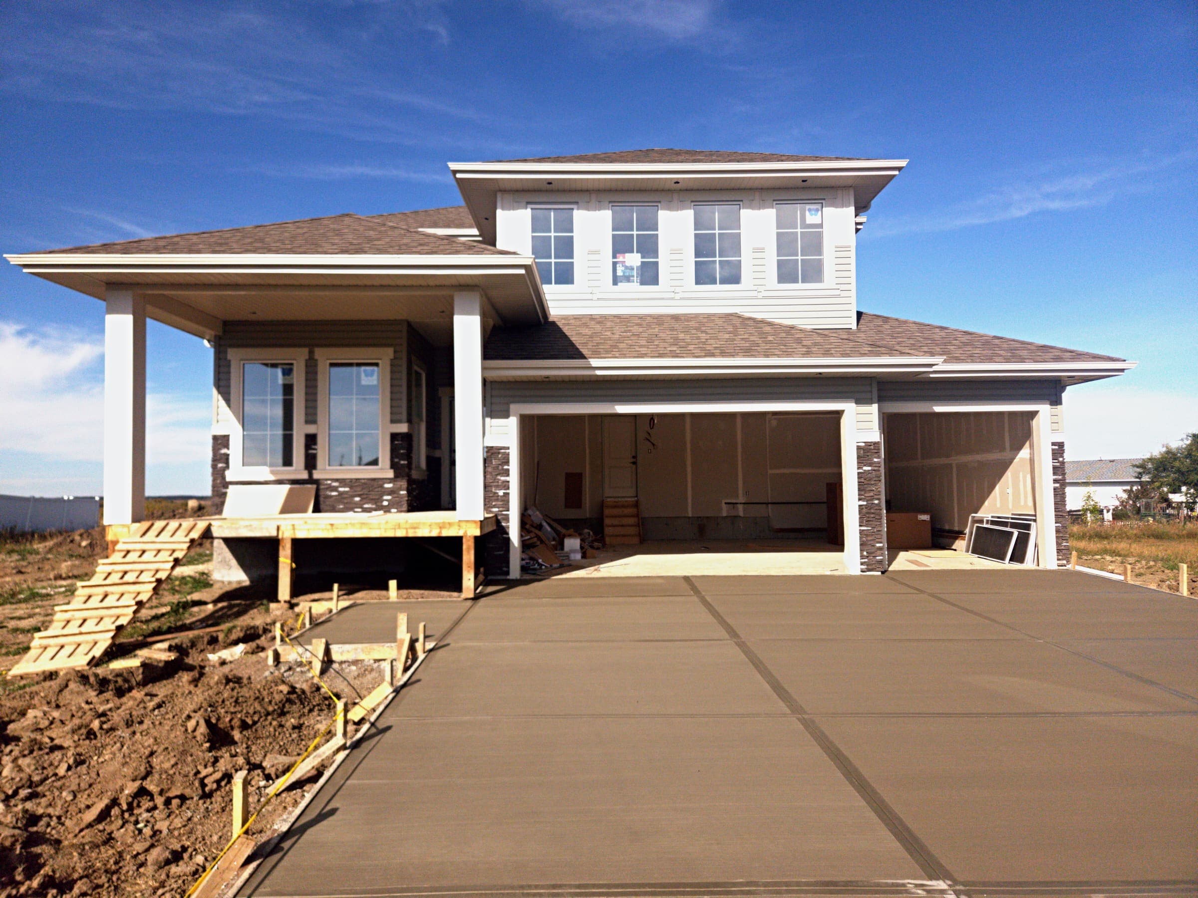 The Olivia, a new home construction project in Tofield