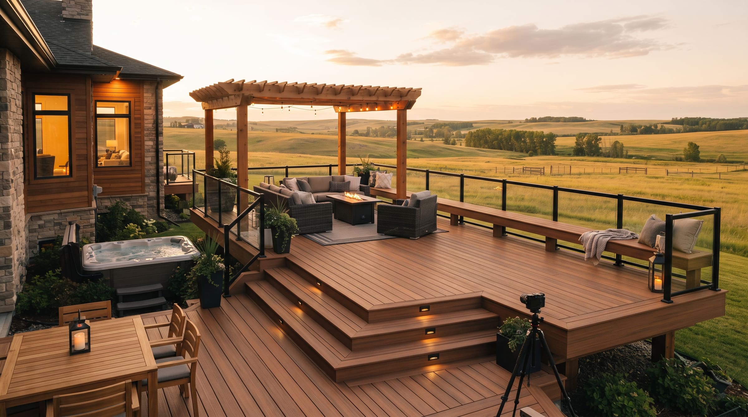 Custom Deck Builder in Spruce Grove and Parkland County